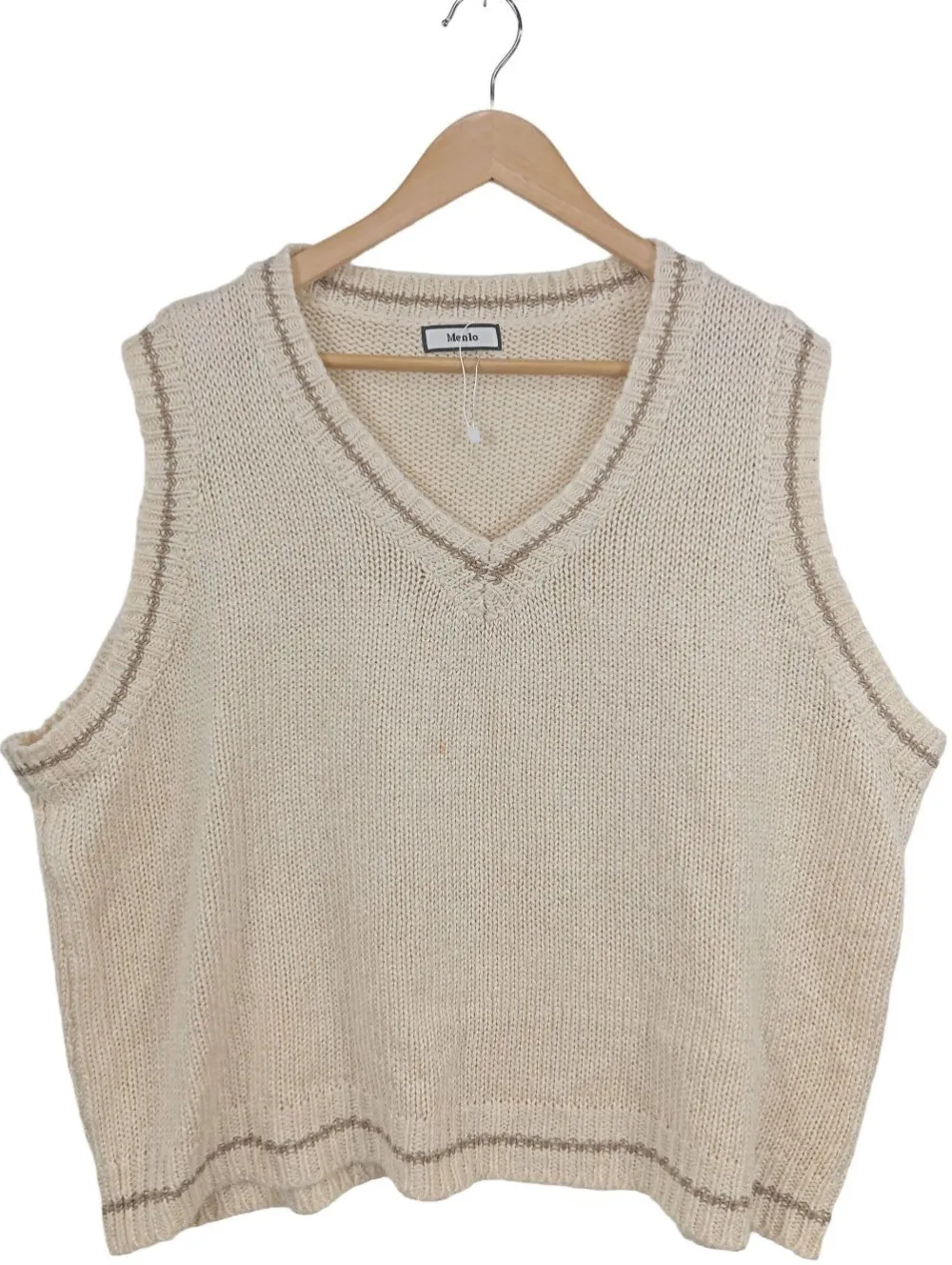 Pullunder>Menlo Feinstrickpullunder wollweiß