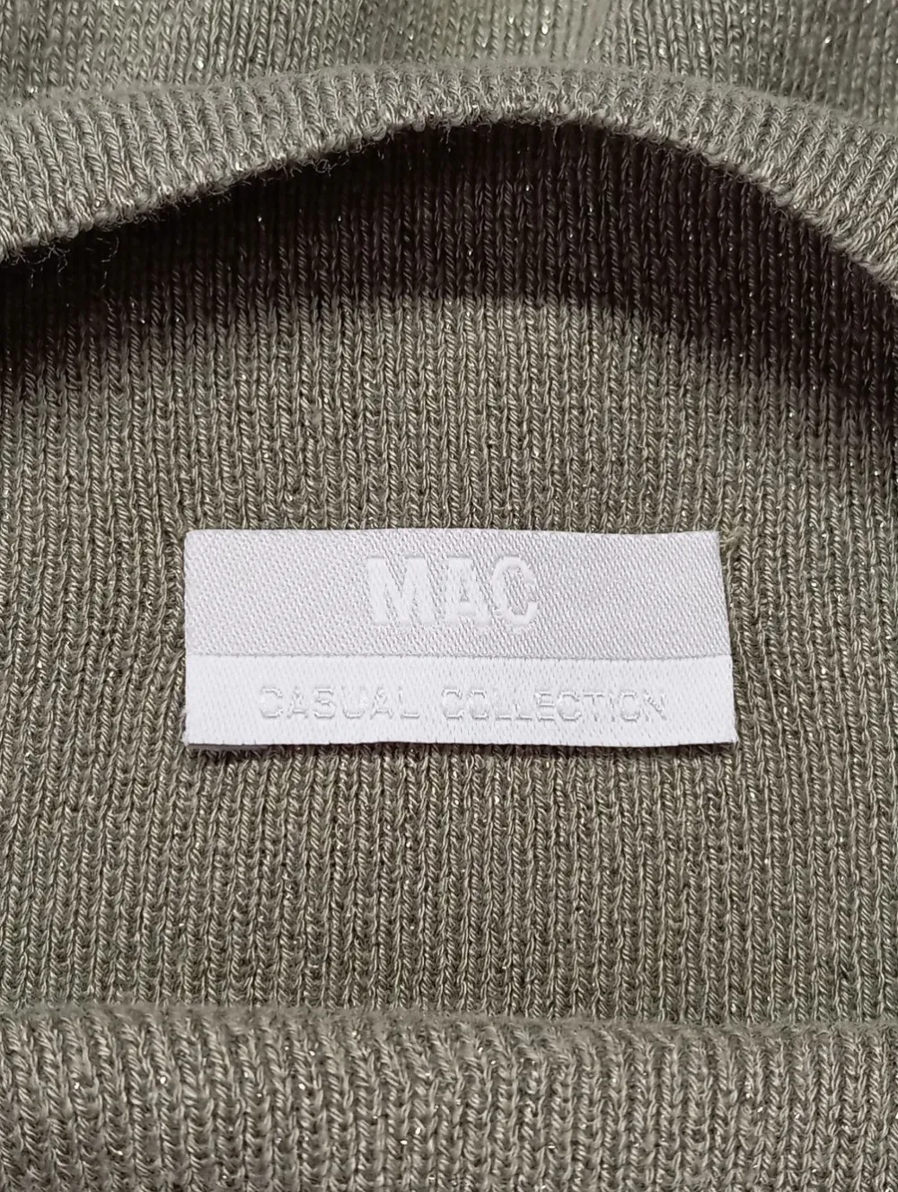 Pullunder>Mac Feinstrickpullunder Größe 40 khaki