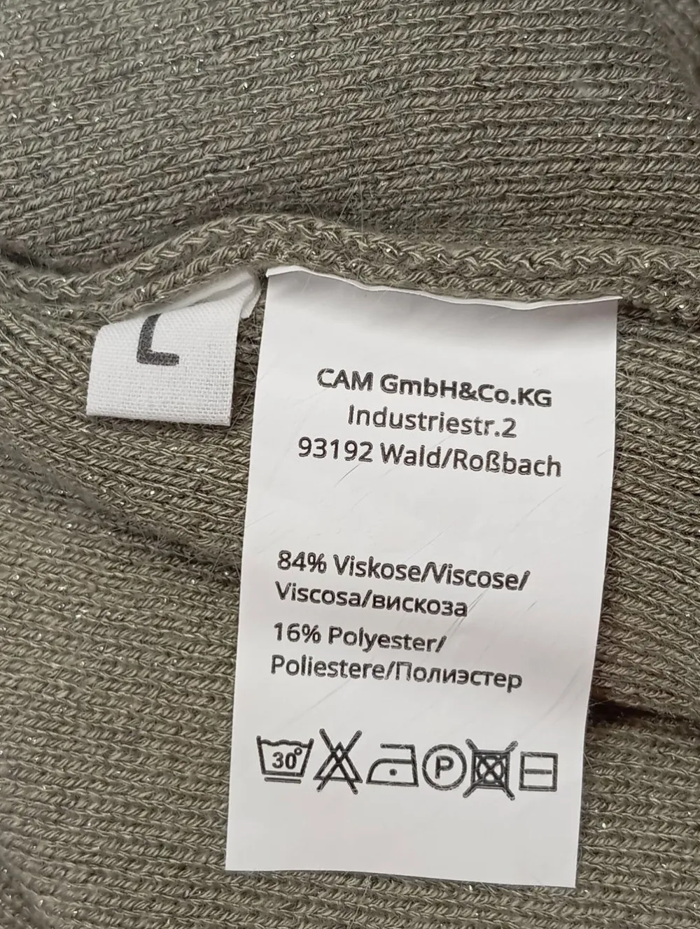 Pullunder>Mac Feinstrickpullunder Größe 40 khaki