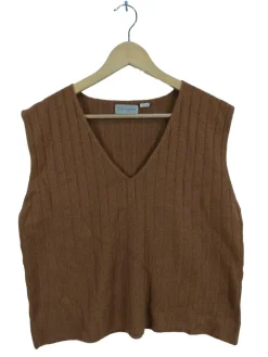 Pullunder>Bellissima Feinstrickpullunder Größe 48 braun