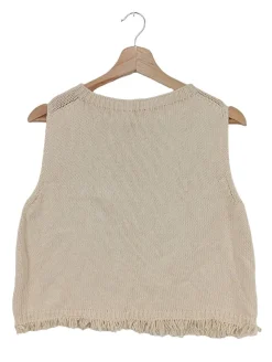 Pullunder>Xetra Feinstrickpullunder Größe 36 creme