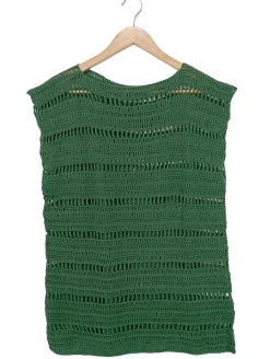 Pullunder>handmade with love Feinstrickpullunder Größe 40 grün