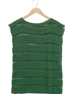 Pullunder>handmade with love Feinstrickpullunder Größe 40 grün