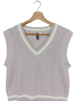 Pullunder>H&M Feinstrickpullunder Größe 34 lila