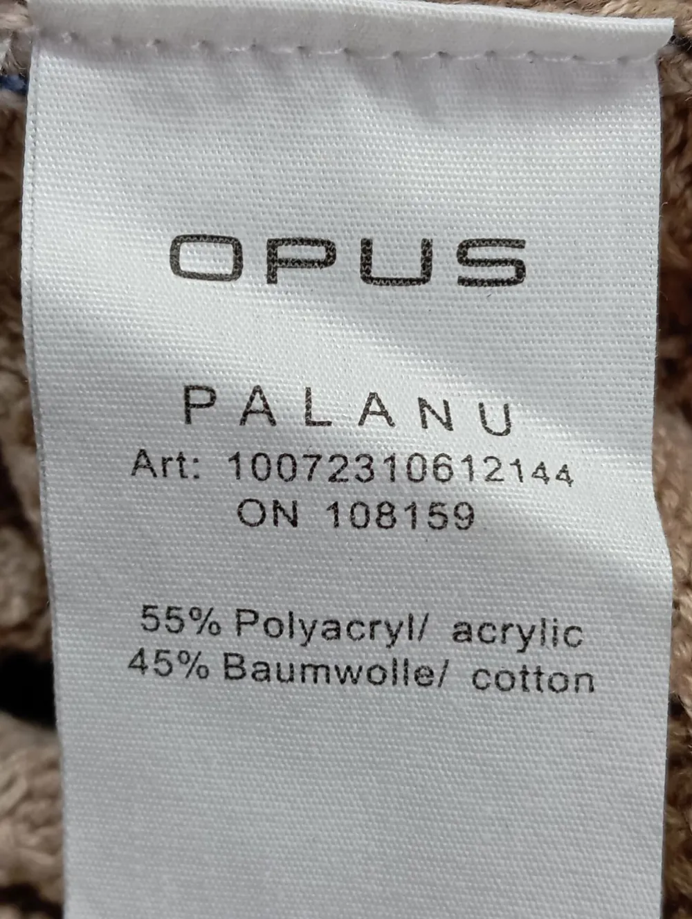Pullunder>Opus Feinstrickpullunder Größe 36