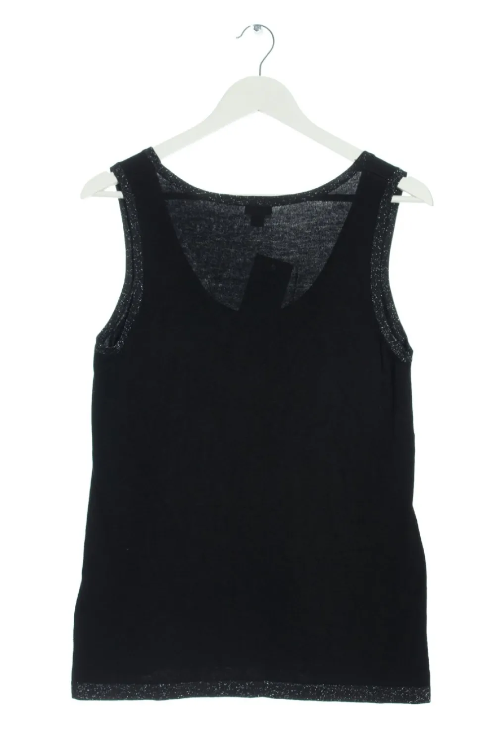 Pullunder>TCM Feinstrickpullunder Größe 40 schwarzsilberfarben