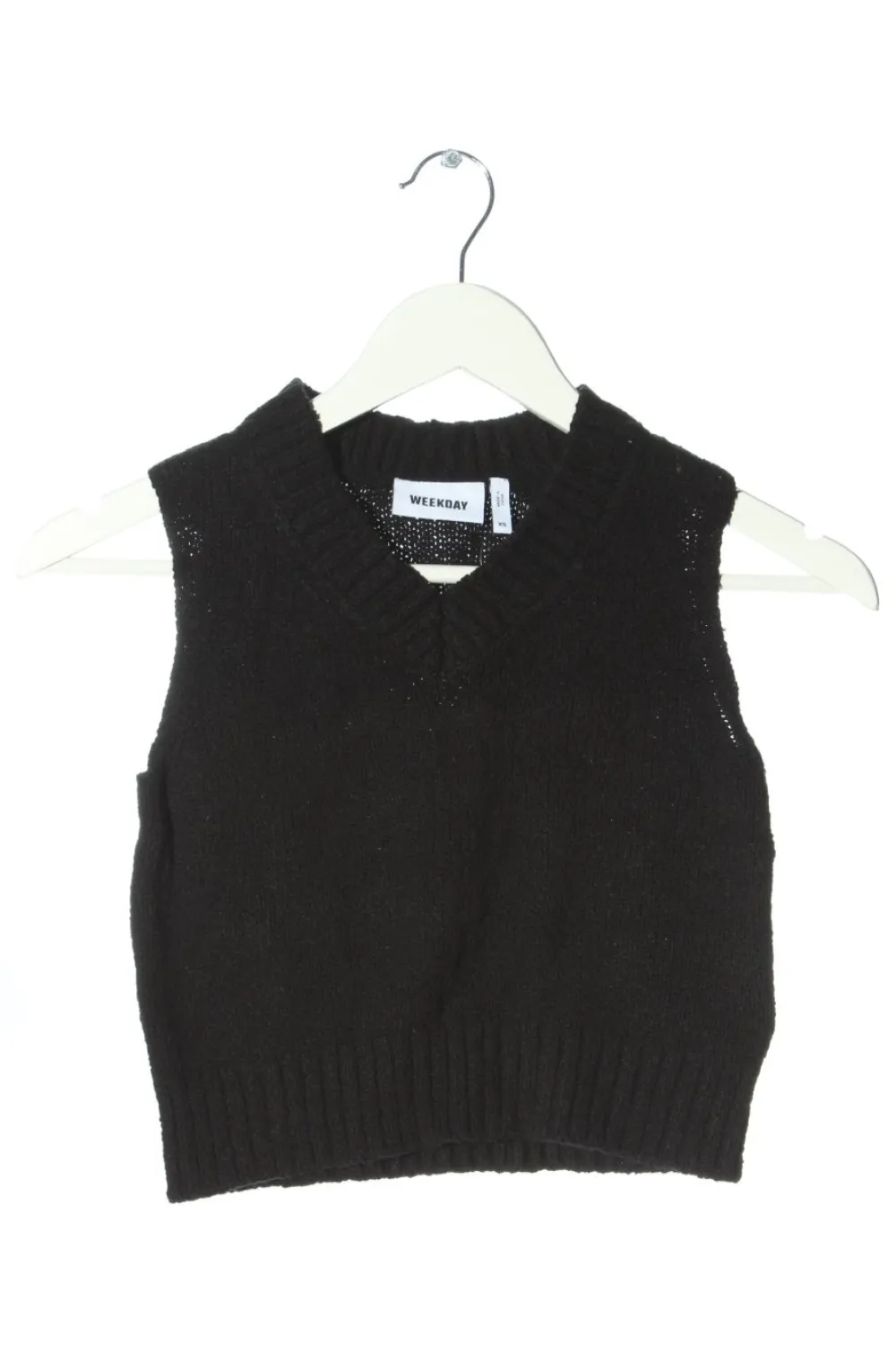 Pullunder>Weekday Feinstrickpullunder Größe 34 schwarz