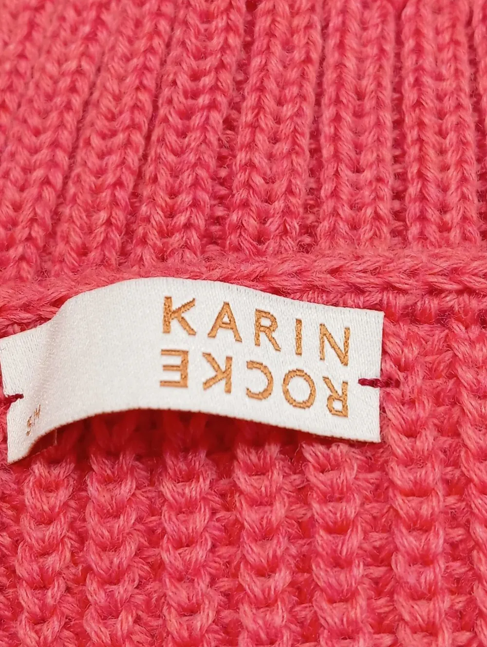 Pullunder>Karin Rocke Feinstrickpullunder Größe 36 pink