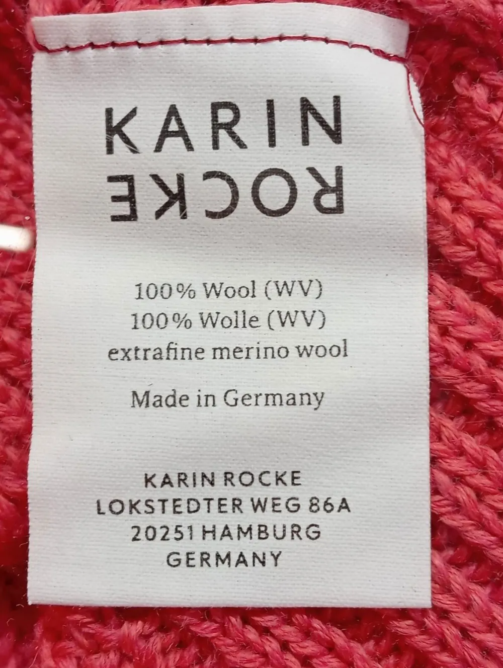 Pullunder>Karin Rocke Feinstrickpullunder Größe 36 pink