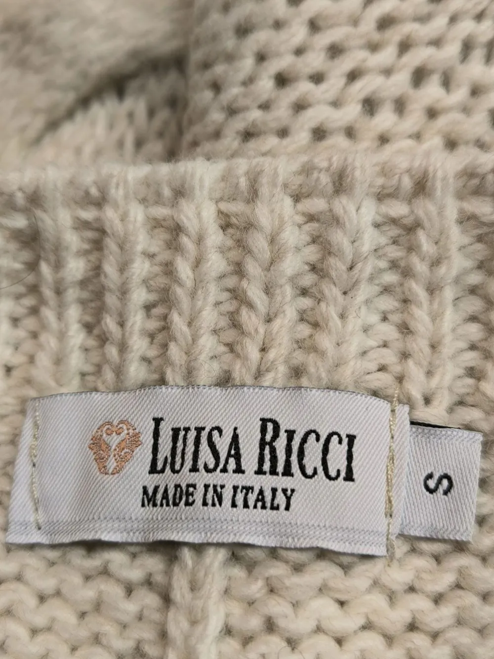 Feinstrickpullunder Größe 36-Luisa Ricci Discount
