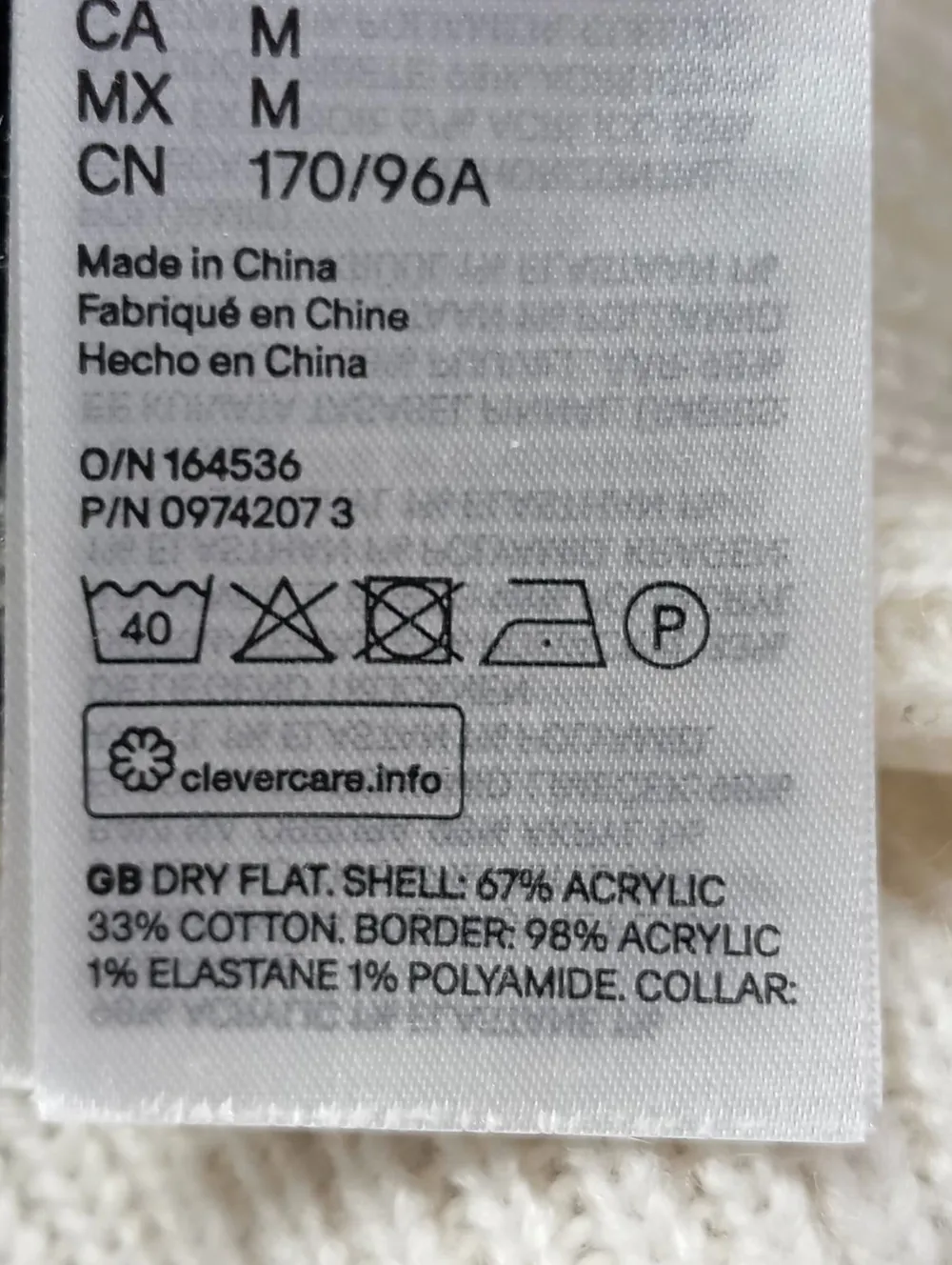 Feinstrickpullunder Größe 38-H&M Best