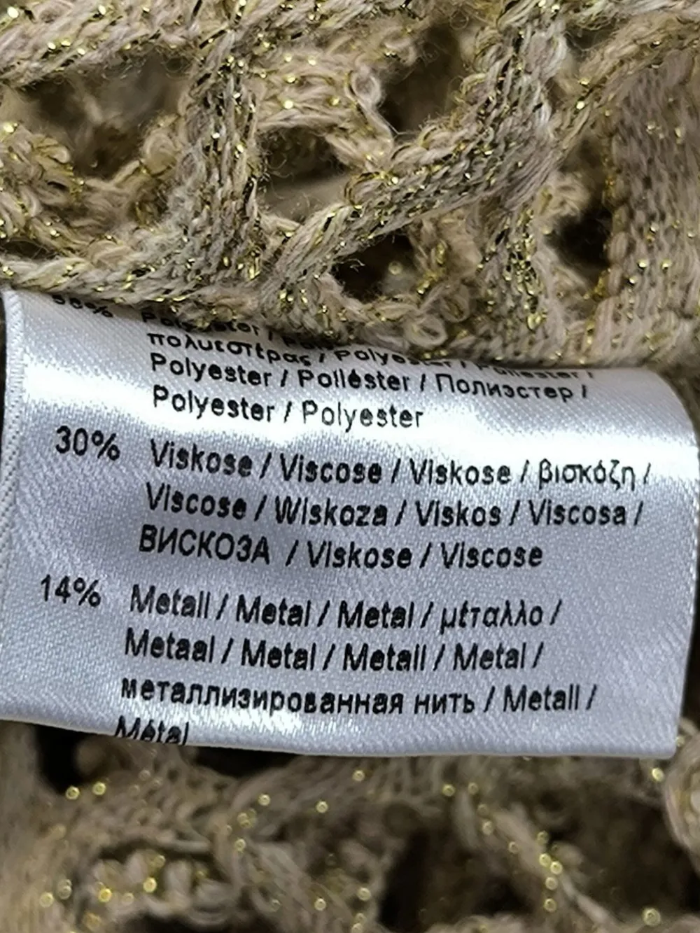 Pullunder>Ana Alcazar Feinstrickpullunder Größe 40 khaki