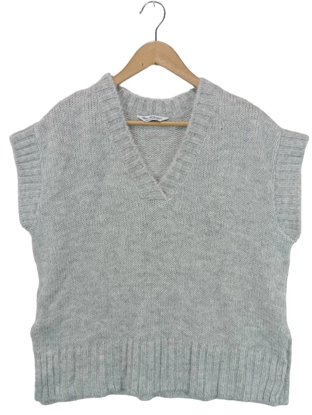 Pullunder>Miss Selfridge Feinstrickpullunder Größe 36 hellgrau