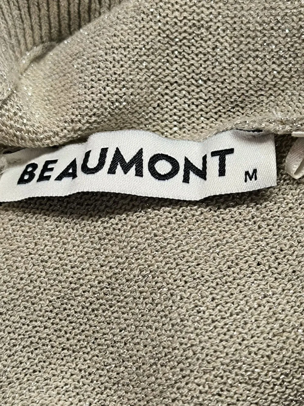 Pullunder>Beaumont Feinstrickpullunder Größe 38 khaki