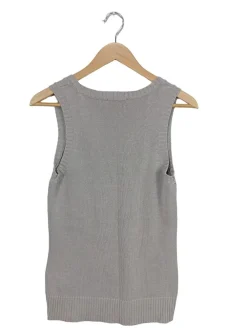 Pullunder>Boysens Feinstrickpullunder Größe 34 hellgrau