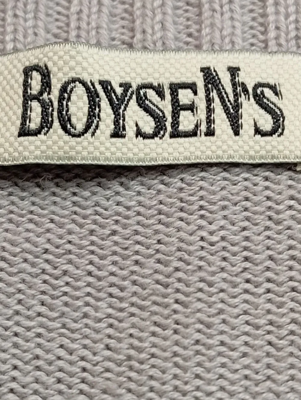 Pullunder>Boysens Feinstrickpullunder Größe 34 hellgrau