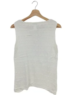 Pullunder>Creation Z Feinstrickpullunder Größe 38 wollweiß