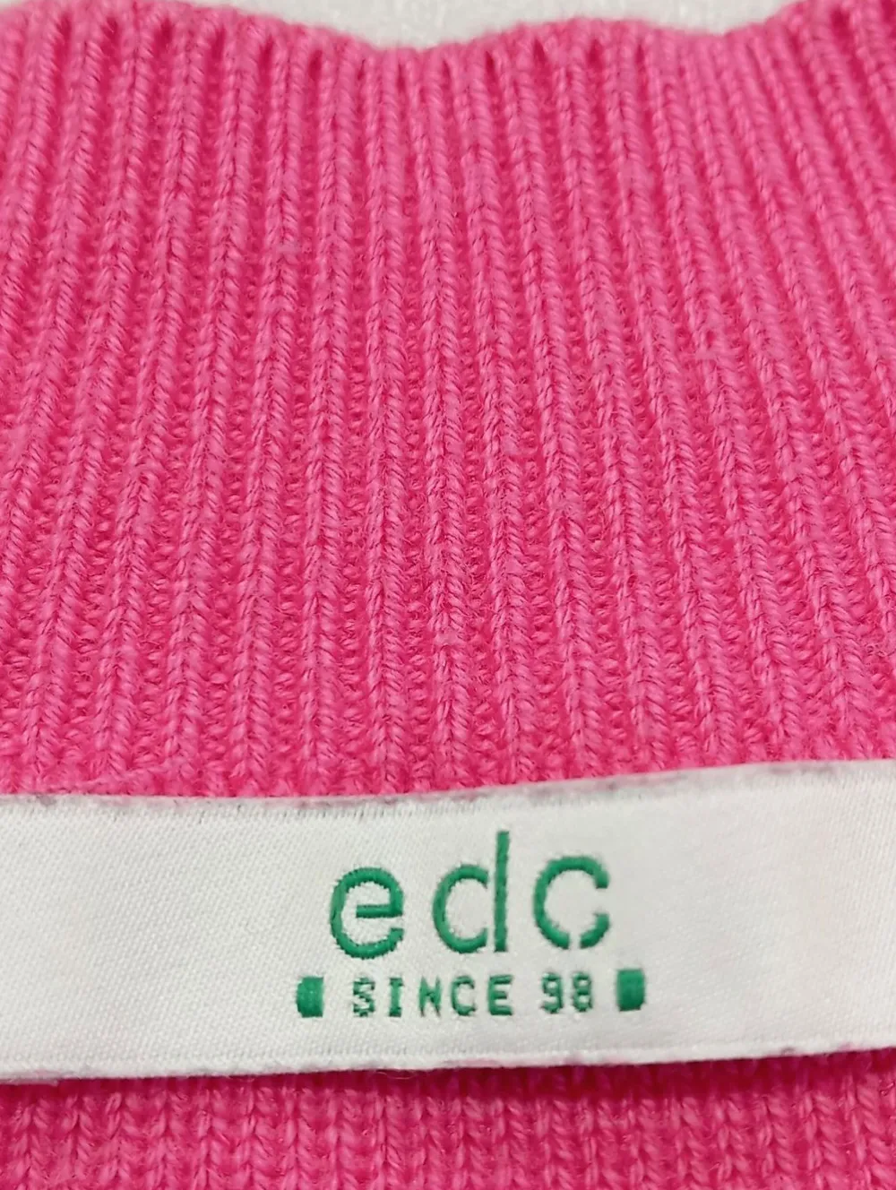 Pullunder>edc Feinstrickpullunder Größe 36 pink