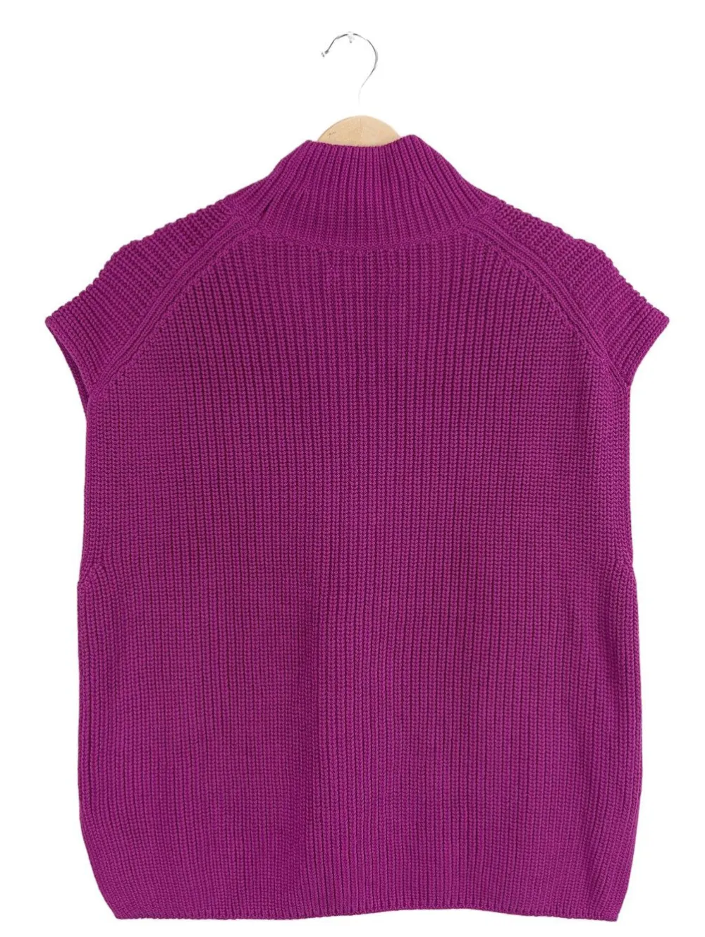 Pullunder>Marc Ou2019Polo Feinstrickpullunder Größe 36 violett