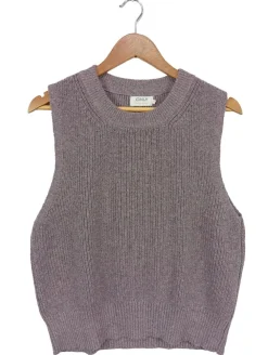 Pullunder>Only Feinstrickpullunder Größe 38 lila