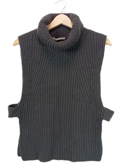 Pullunder>(The Mercer) NY Feinstrickpullunder Größe 36 taupe