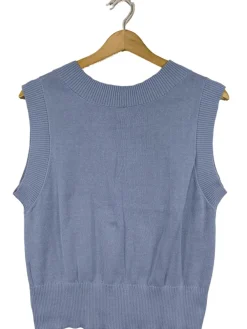 Pullunder>Rosemunde Copenhagen Feinstrickpullunder Größe 38 blau