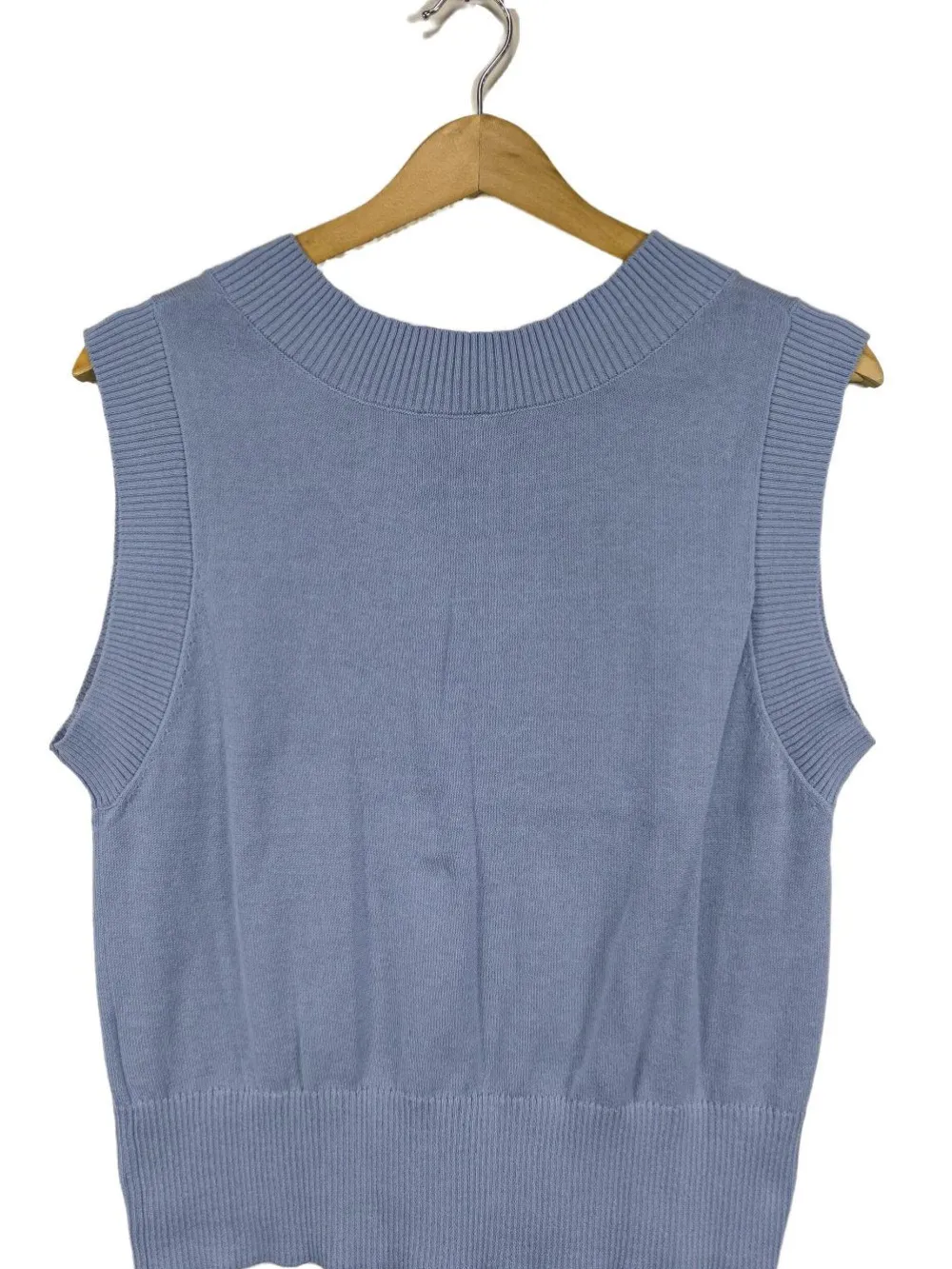 Pullunder>Rosemunde Copenhagen Feinstrickpullunder Größe 38 blau