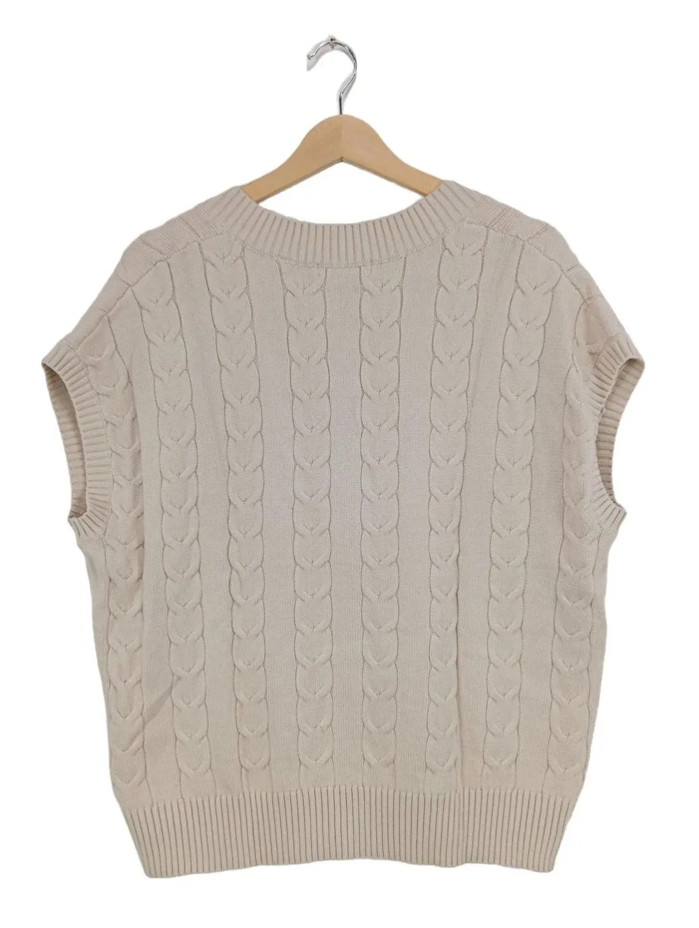 Pullunder>Christian Berg Feinstrickpullunder Größe 36 creme