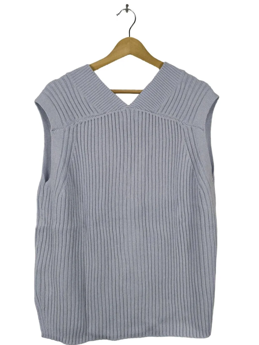 Pullunder>H&M Feinstrickpullunder Größe 36 blau