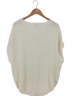 Pullunder>Only Feinstrickpullunder Größe 40 wollweiß