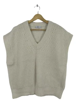 Pullunder>Closed Feinstrickpullunder Größe 36 wollweiß