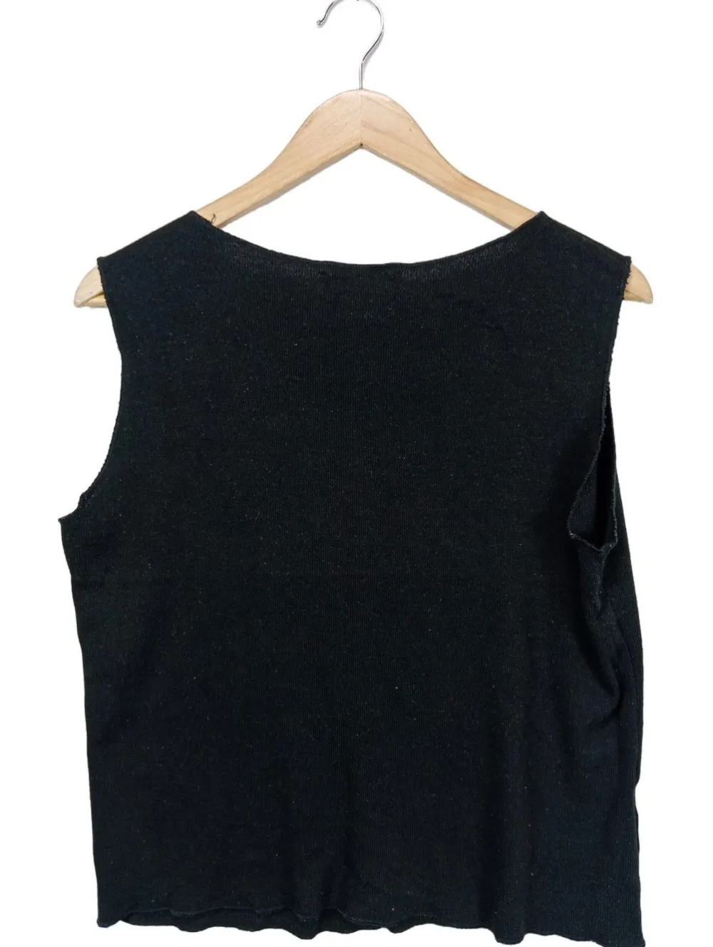 Pullunder>Mango Feinstrickpullunder Größe 38 schwarz