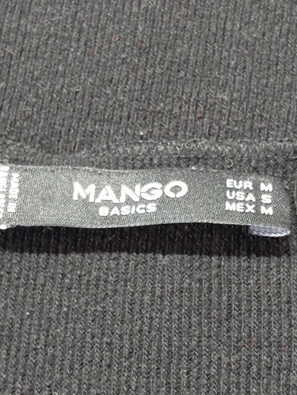 Pullunder>Mango Feinstrickpullunder Größe 38 schwarz