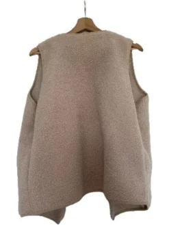 Westen> Fellweste Größe 36 beige