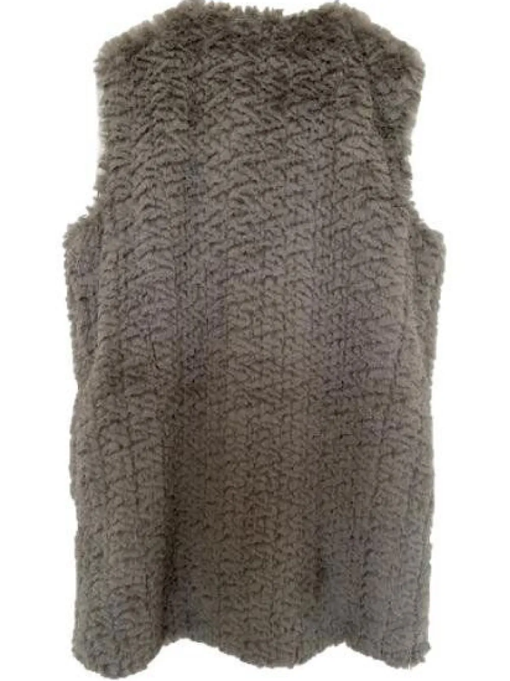 Westen> Fellweste Größe 40 grau