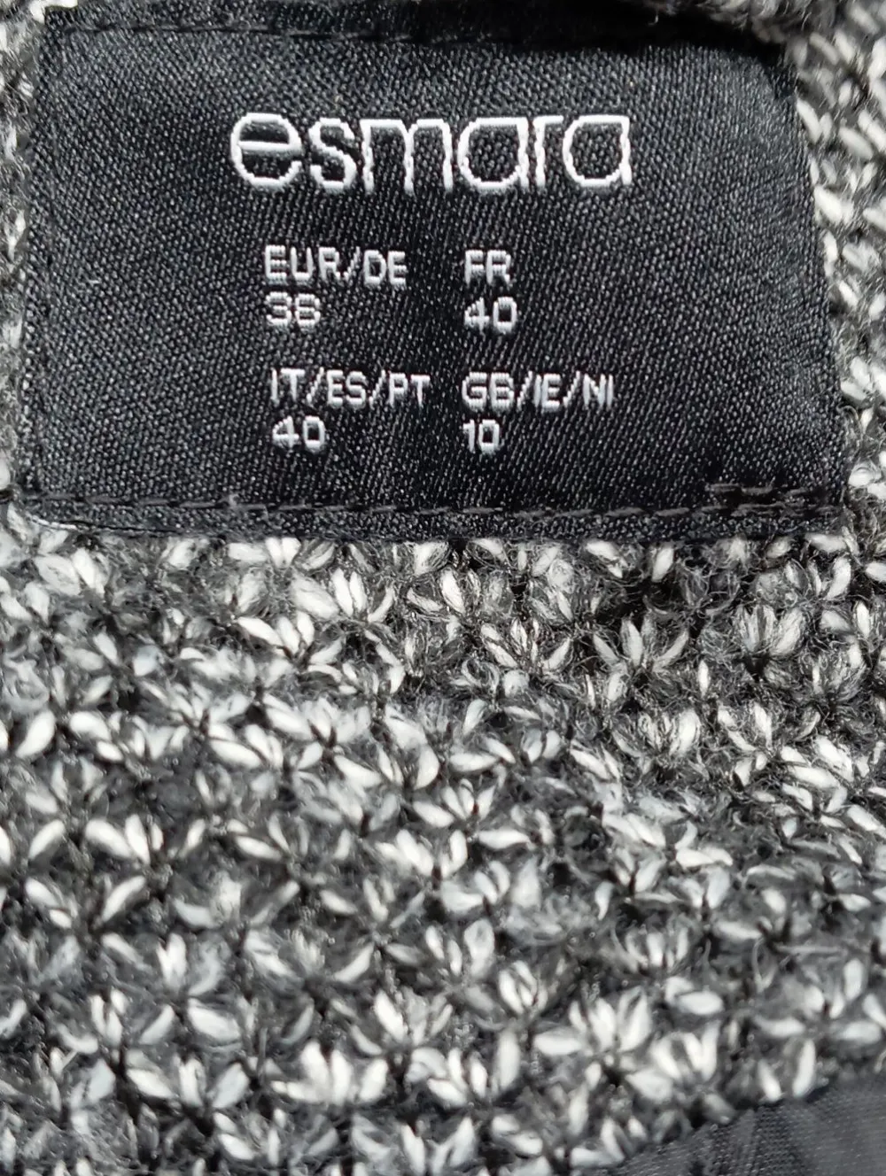 Fleecemantel Größe 38-Esmara