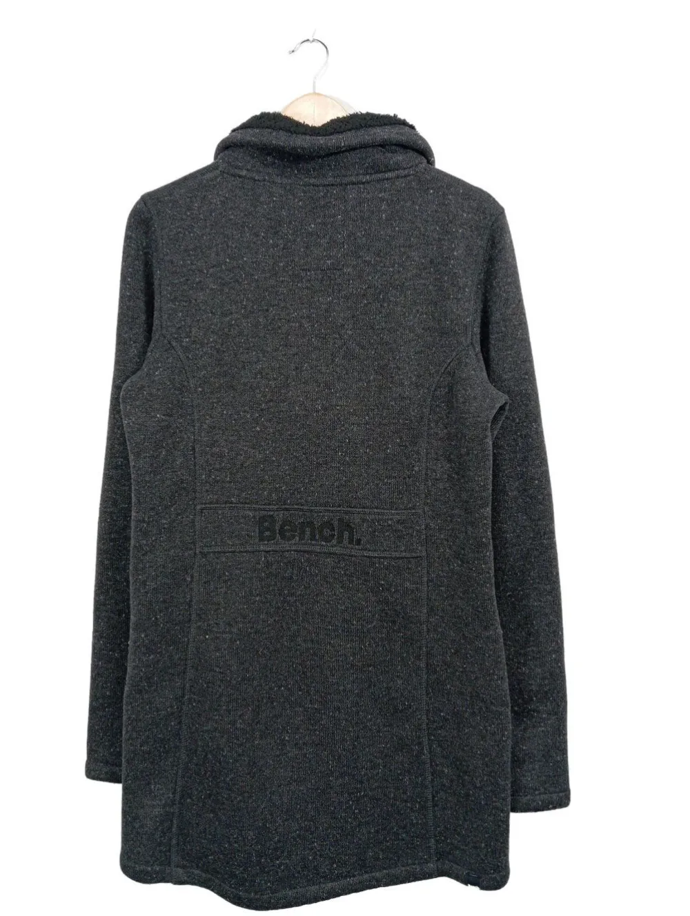 Mäntel>Bench Fleecemantel Größe 42 schwarz