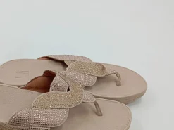 Sandalen> Flip Flop Sandalen Größe 39 beige