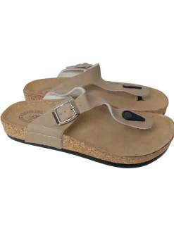 Sandalen> Flip Flop Sandalen Größe 37 creme