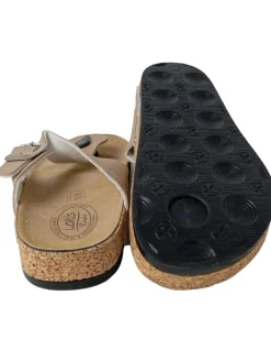 Sandalen> Flip Flop Sandalen Größe 37 creme