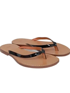 Sandalen>Navyboot Flip Flop Sandalen Größe 35 schwarz