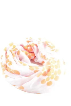 Schals>Steve Madden Fransenschal weißneonorange