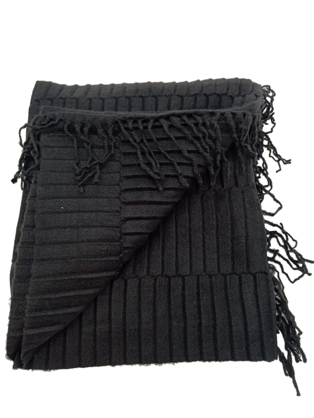 Schals>s.Oliver Fransenschal schwarz