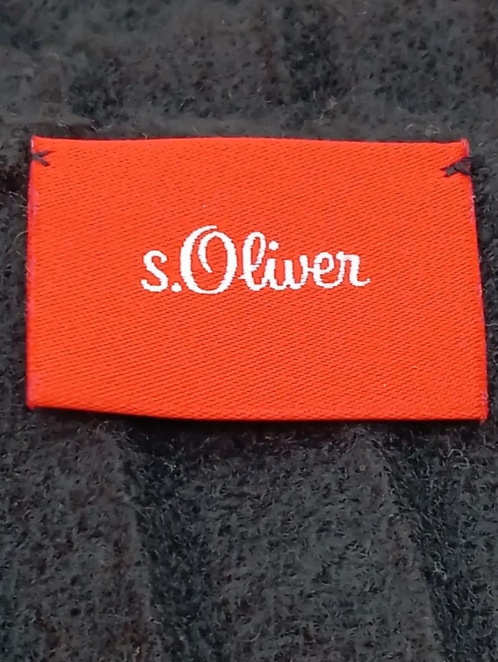 Schals>s.Oliver Fransenschal schwarz