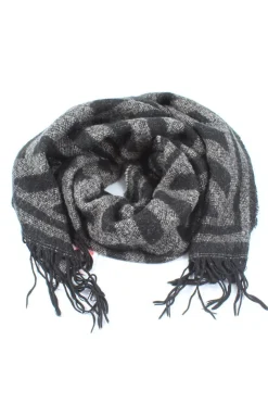 Schals>H&M Fransenschal hellgrauschwarz