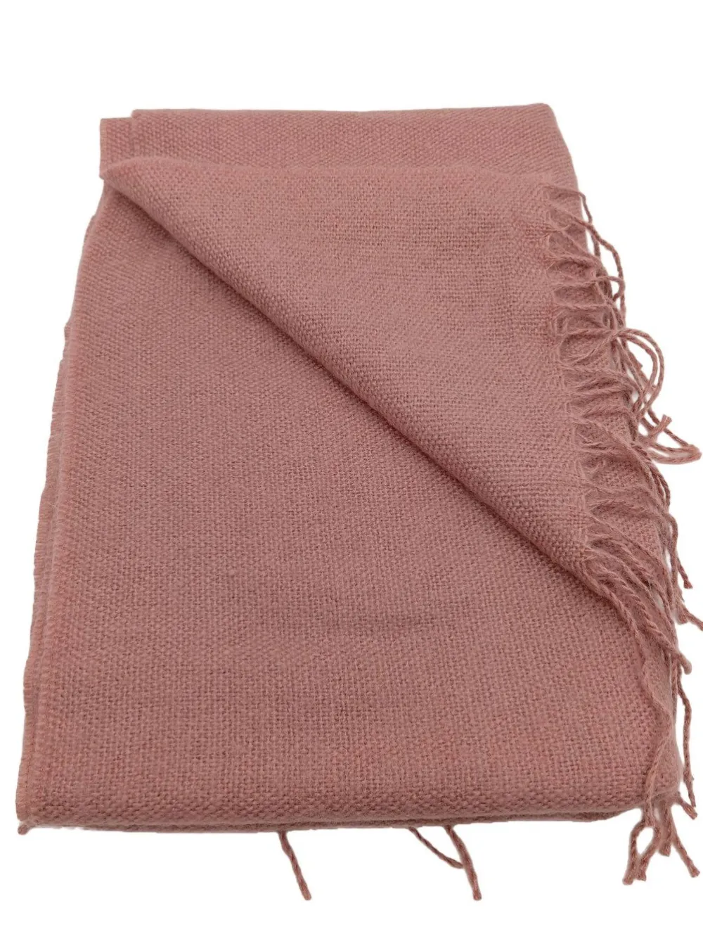 Schals>ASOS DESIGN Fransenschal pink