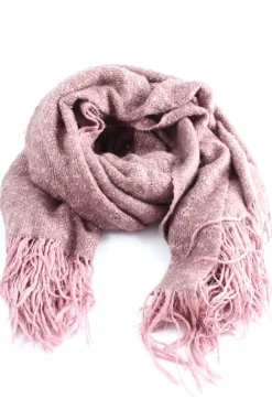 Schals>Como Fransenschal rosablasslila