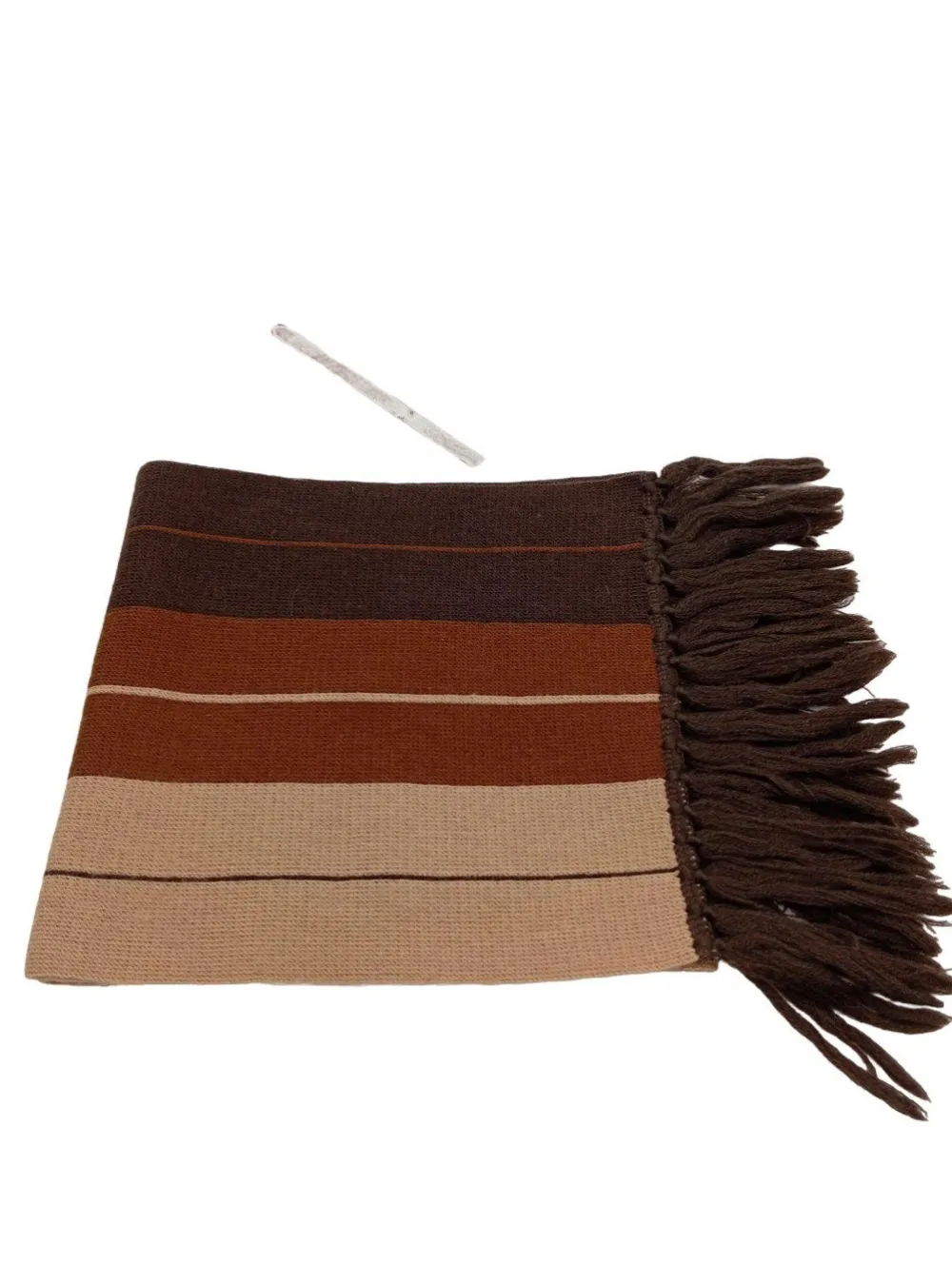 Schals>Laco Fransenschal brauncreme