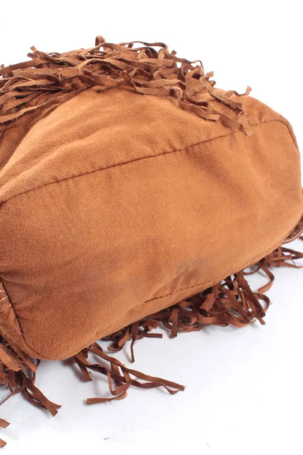 Fransentaschen>H&M Fransentasche braun