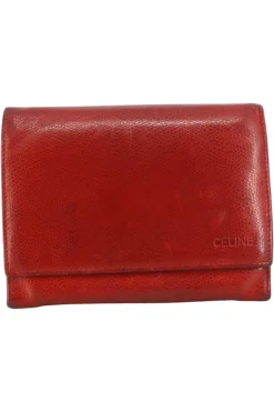 Geldbörsen>Celine Geldbörse rot